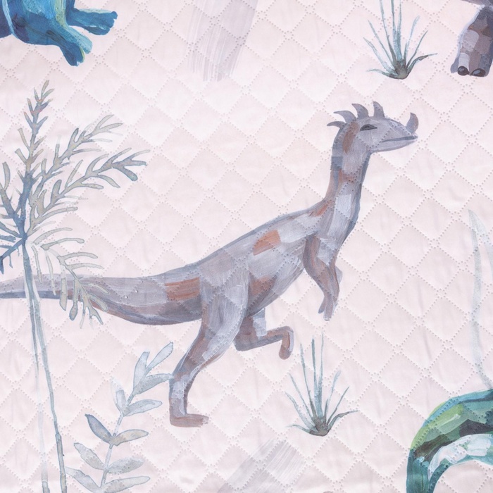 Покрывало 1.5-спальное «Этель» Just dino, 145×210 см, микрофибра
