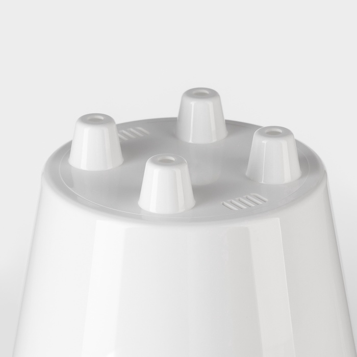 Кашпо для цветов со вставкой Plast-Avenue «Порто», 6 л, пластик, жемчужный