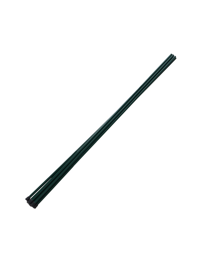 Колышек для подвязки растений, h=100 см, d=1 см, металл, зелёный, Greengo