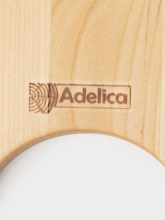 Столик - поднос для вина Adelica, менажница со складными ножками, на 2 персоны, d=32×1.8 см, дерево берёза