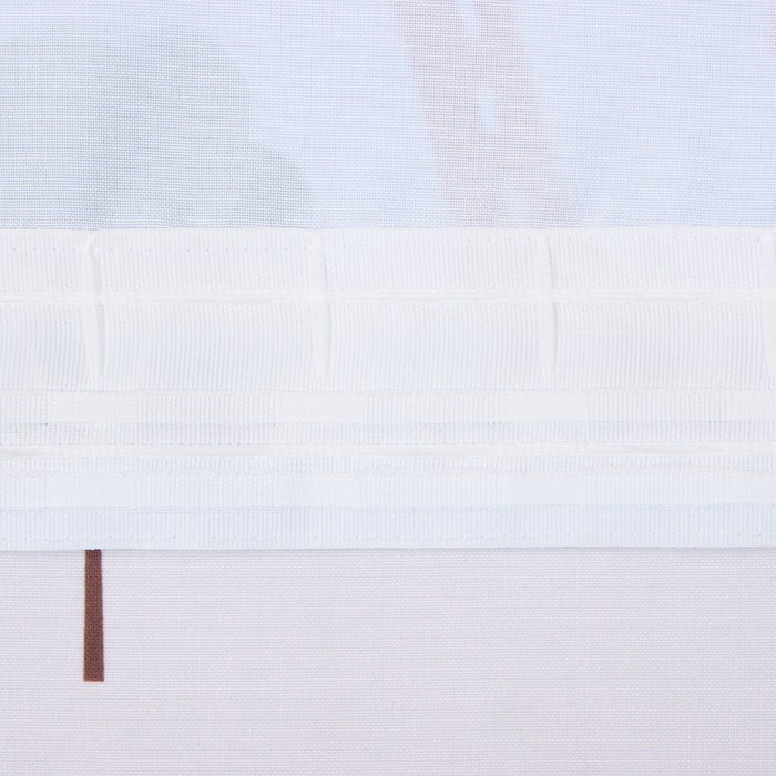 Шторы портьерные «Этель. Город», 145×260 см, 2 шт., габардин