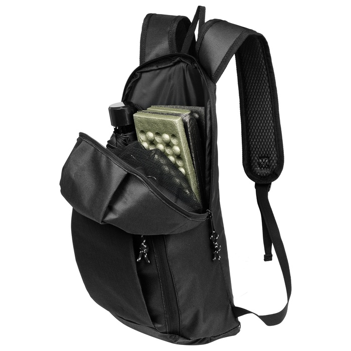 Рюкзак туристический maclay, 10 л, черный