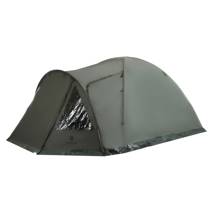 Палатка треккинговая размер KAVKAZ 4 250 x (220+140) x 140 cм, 4х местная