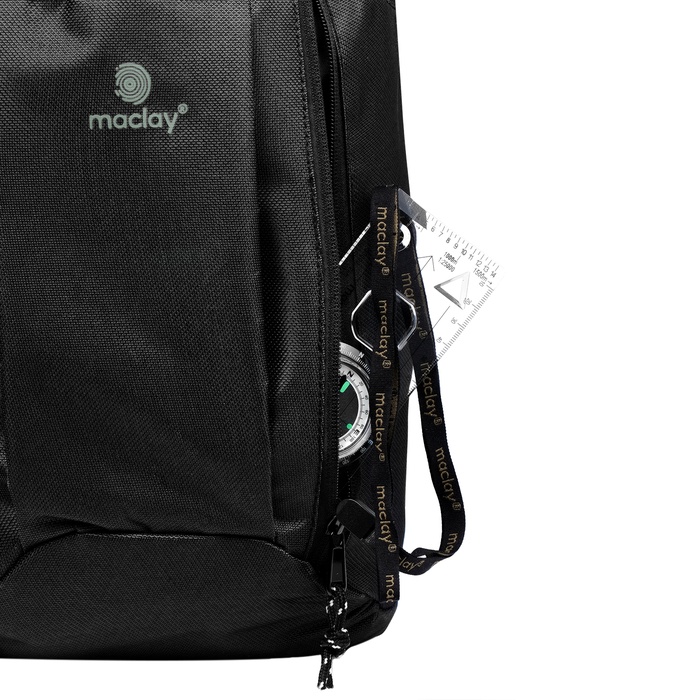 Рюкзак туристический maclay, 10 л, черный