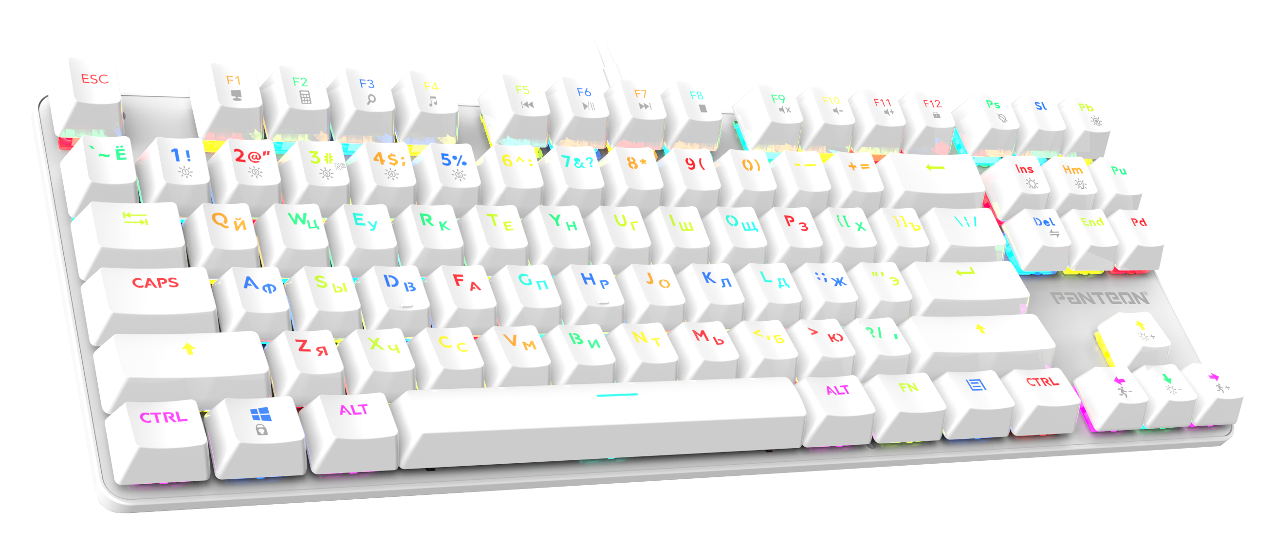 Механическая программируемая клавиатура с RGB-подсветкой PANTEON T15 PRO CS HS
