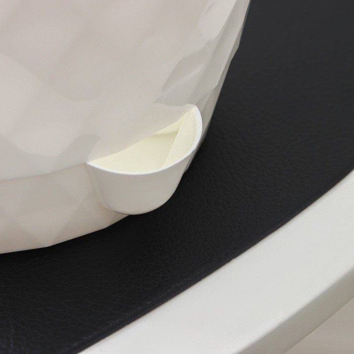 Горшок для цветов с прикорневым поливом «Румба», 3 л, белый