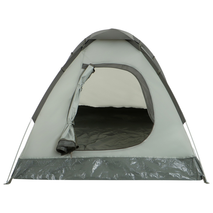 Палатка туристическая 2-местная maclay FISHT 2, 205×150×105 см, трекинговая, однослойная, зелёная