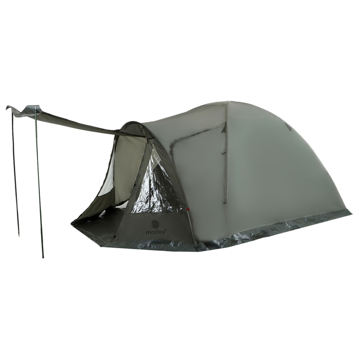 Палатка треккинговая размер KAVKAZ 4 250 x (220+140) x 140 cм, 4х местная