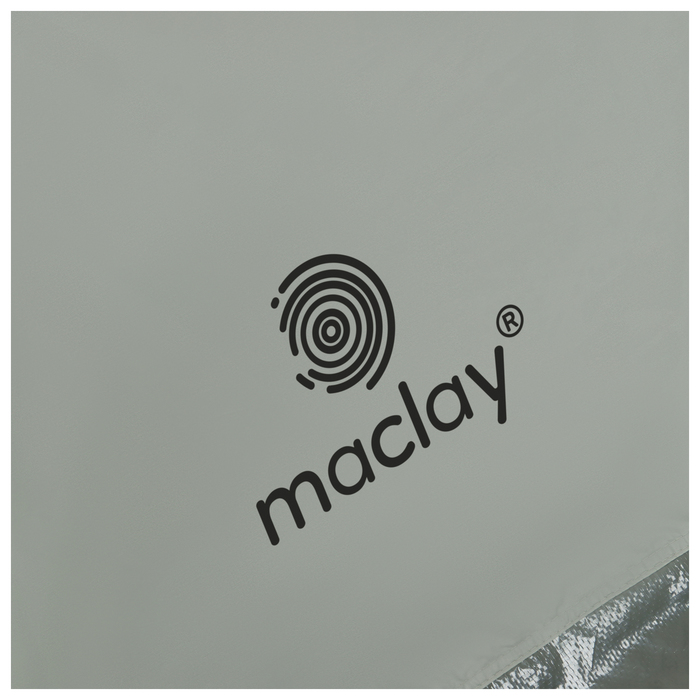 Палатка туристическая 2-местная maclay KATUN 2, 325×160×120 см, кемпинговая, двухслойная, с тамбуром, зелёная