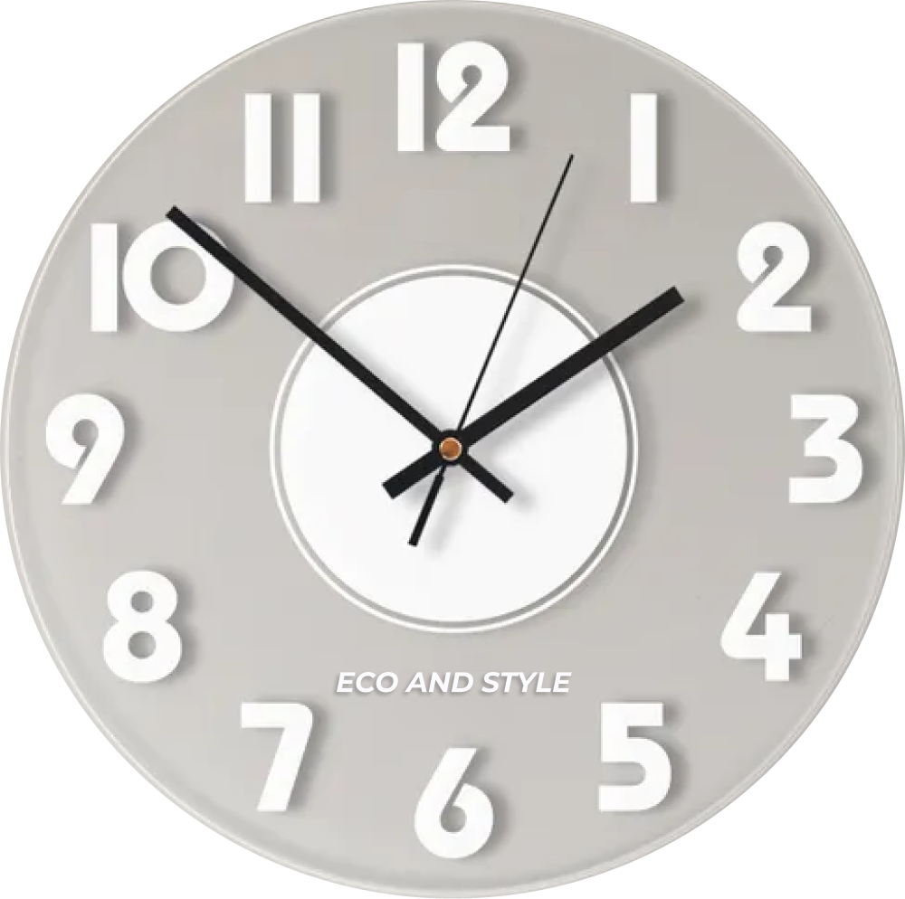 Часы из акрила Eco and Style OEAS002