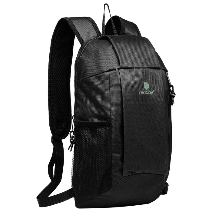 Рюкзак туристический maclay, 10 л, черный